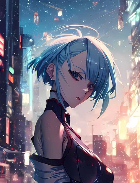 HD wallpaper: anime, anime girls, Lucy (Edgerunners), Cyberpunk ...