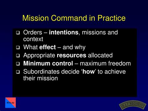 Ppt Mission Command Powerpoint Presentation Free Download Id593106