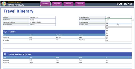 Official Tour Plan Format In Excel Infoupdate Org