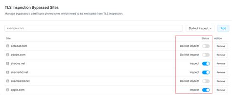 Managing Zenarmor TLS Inspection On OPNsense Zenarmor