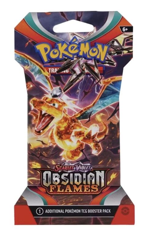 Obsidian Flames Sleeved Booster Pack | PocketPacks TCG