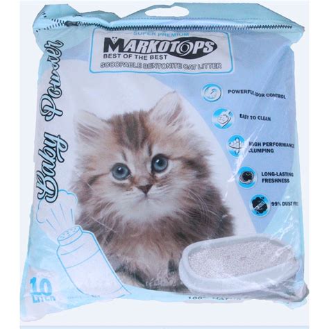 Jual GOSEND Pasir Kucing Gumpal Wangi Markotop 10Liter Cat Litter