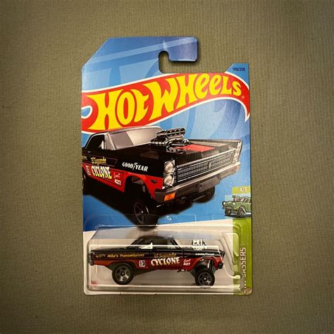 Hot Wheels風火輪 Mercury Comet Cyclone 黑色 HW Gassers 全新收藏品 模型車 玩具 收藏 原創車 書籍休閒與玩具 玩具