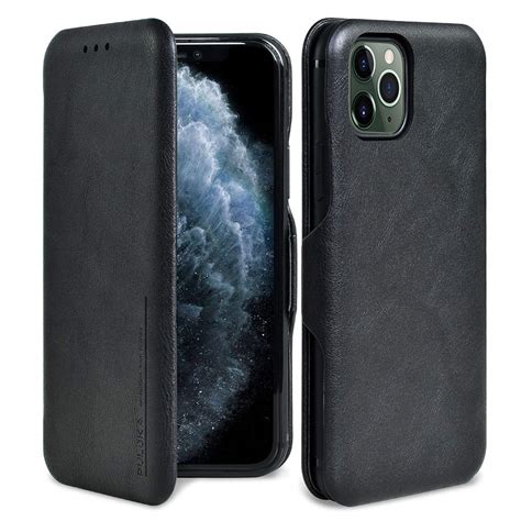 PULOKA IPhone 11 Pro Max PU Leather Flip Case Premium Amazon In