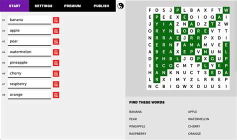 Create Word Search Online Free And Interactive Puzzel Org