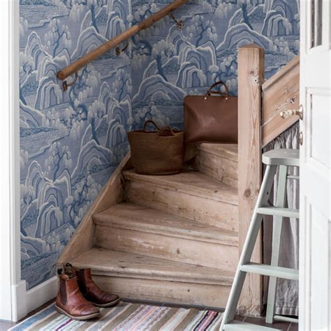 Schumacher Boråstapeter Indigo Garden Wallpaper Perigold