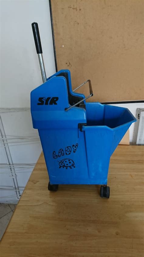 L Commercial Syr Lady Bug Mop Bucket With Wringer In Kilburn