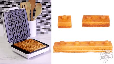 This Waffle Maker Makes LEGO-Style Breakfast Bricks