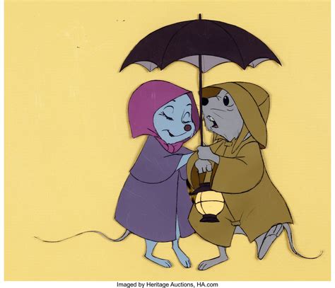 The Rescuers Bernard And Bianca Production Cel Walt Disney Lot 97140 Heritage Auctions