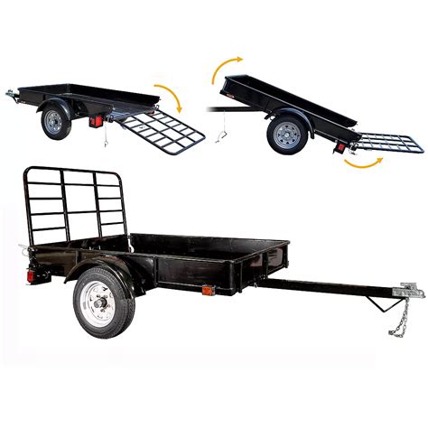 Dk2 4ft X 6ft Multi Purpose Utility Trailer Kit Black Powder Coated