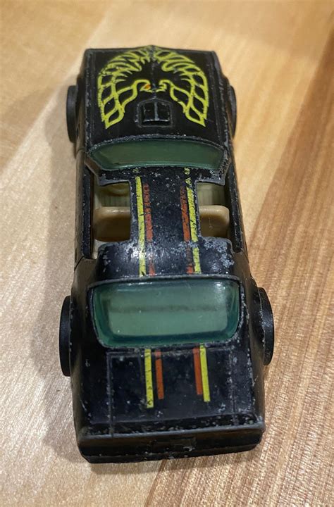Vintage Super Rare Hot Wheels Hot Bird Black Firebird 1977 Vintage 1977 Smokey And The