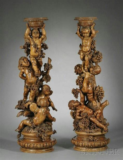 Pin By Jonson On Ideas For The House Carving Vintage Candlesticks