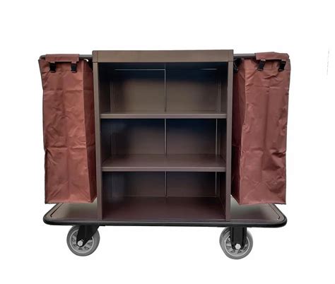 Mild Steel Brown Housekeeping Cart For Hotels At Rs In Chennai