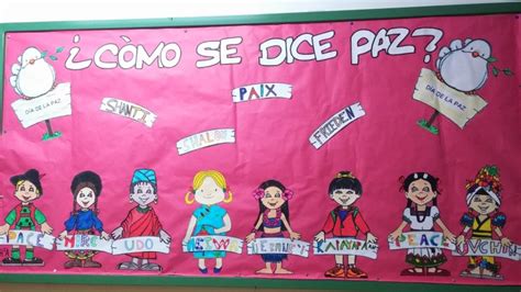 Murales Día De La Paz 5 Imagenes Educativas