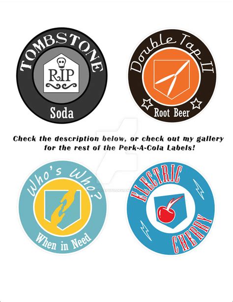 Perk-A-Cola Labels 3 by TBoneCaputo on DeviantArt