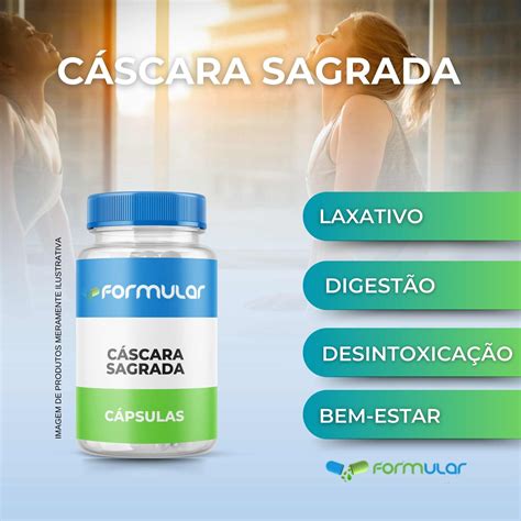 Cáscara Sagrada 75mg 60 Cápsulas