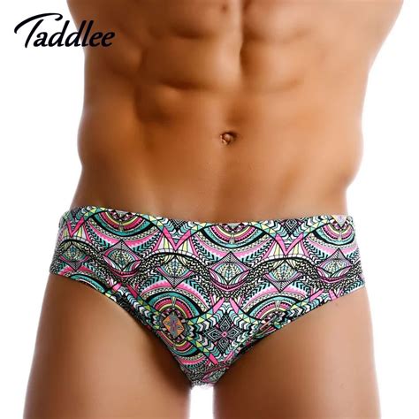 Taddlee Brand Men Swimwear Mens Swimsuits Swimming Breifs Trunks Gay