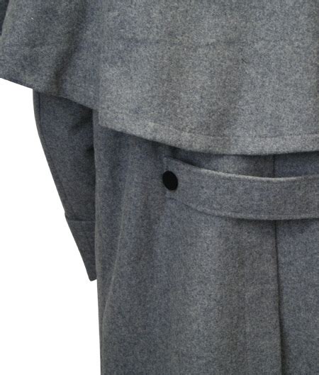 Coburn Great Coat Gray Wool