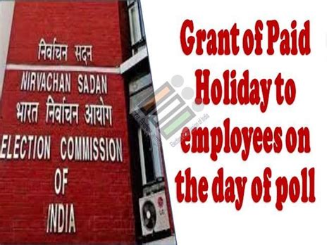 Grant Of Paid Holiday To Employees Of Central Government On The Day Of