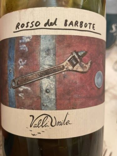 Valli Unite Rosso Del Barbote Vivino US