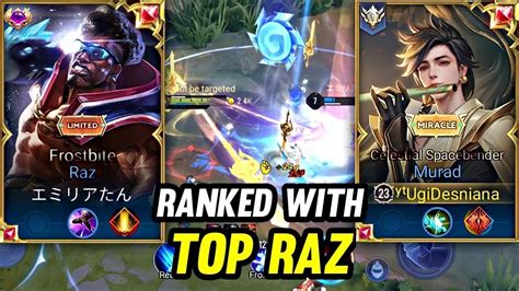 Aov Murad Gameplay Ranked With Top Raz Arena Of Valor Youtube