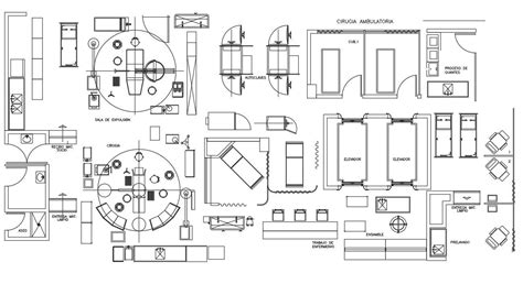 Operating Room Layout Drawings