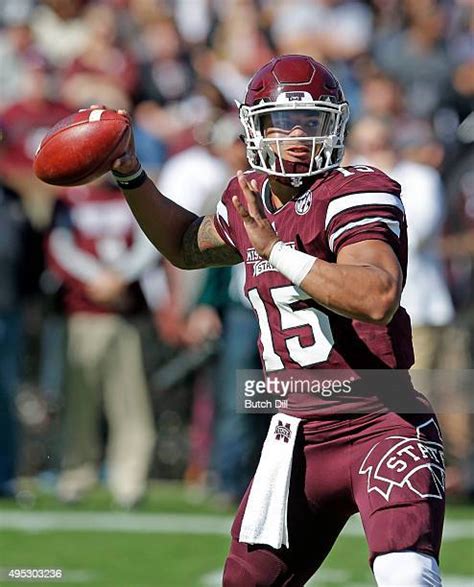 Mississippi State Qb Dak Prescott Photos and Premium High Res Pictures ...