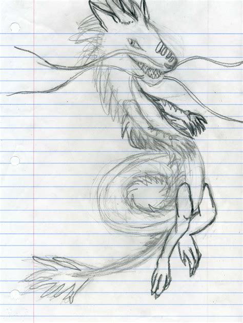 Eastern Dragon Sketch By Sonic Speed550 On Deviantart