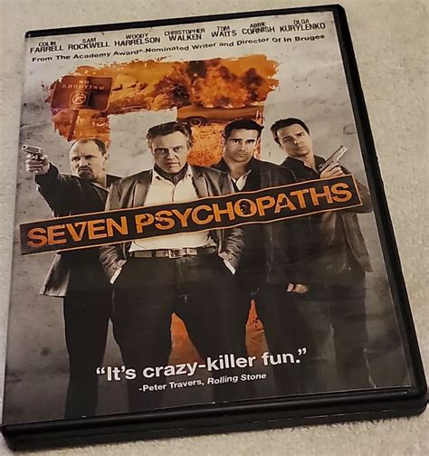 Seven Psychopaths Dvd Cover