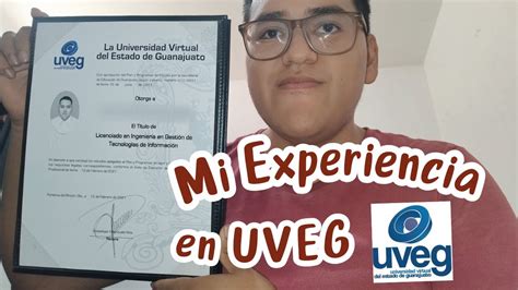 Mi Experiencia En UVEG YouTube