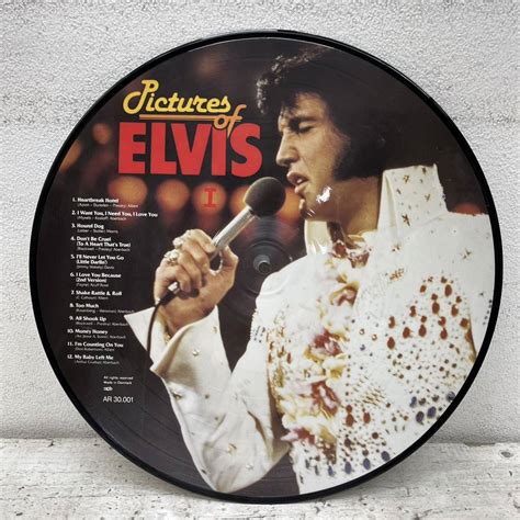 Yahooオークション Lp ピクチャー盤 エルヴィス・プレスリーelvis