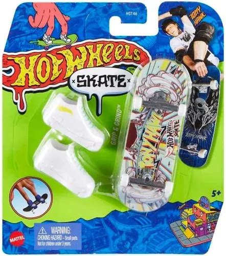 Hot Wheels Skate Multipack De Patineta Y Tenis Tony Hawk Meses Sin Inter S