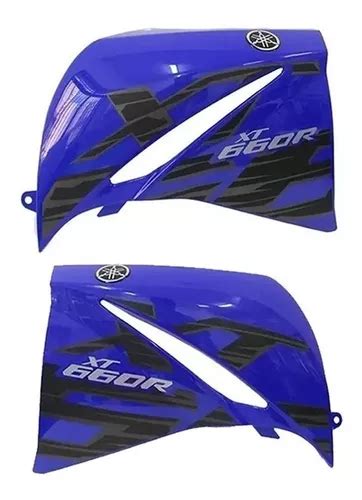 Kit Carenagem Yamaha Xt Xt Aba Farol Paralama Azul R Em