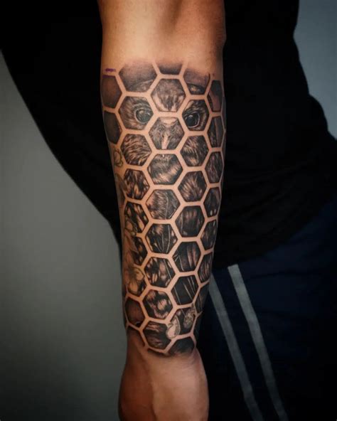 30 Best Hexagon Tattoo Ideas You Should Check