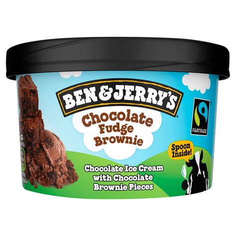 Ben Jerry S Ijs Choco Fudge Brownie Per Koker Ml