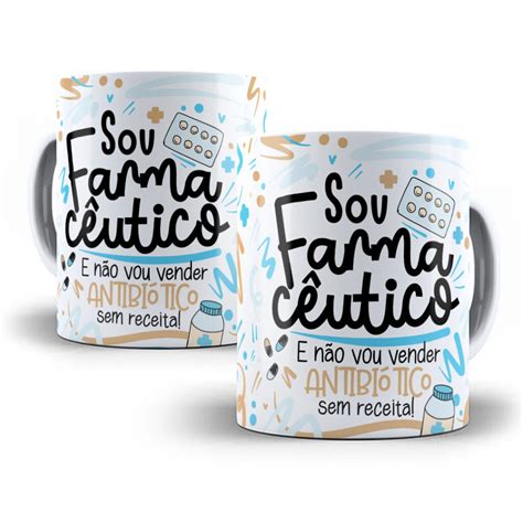 Arte Caneca Farmac Utico A Flork Frase Profiss O Em Png Dmk Studio