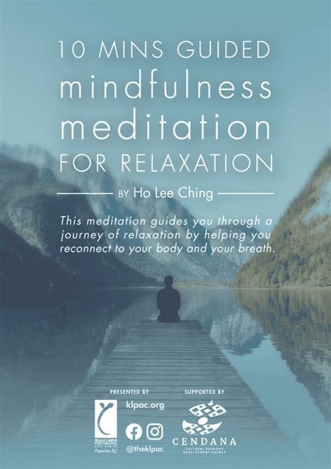 A Guided Mindfulness Meditation for Relaxation - The Kuala Lumpur ...