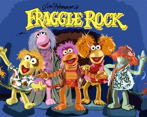 Fraggle Rock Group Vector Muppets Rock Groups Sesame Street Muppets