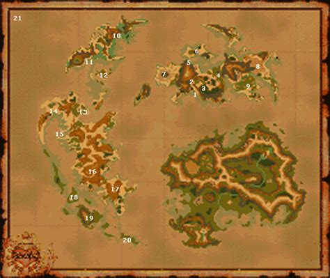 Final Fantasy IX World Map