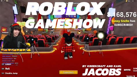 Kreekcrafts New Roblox Game Gameshow YouTube