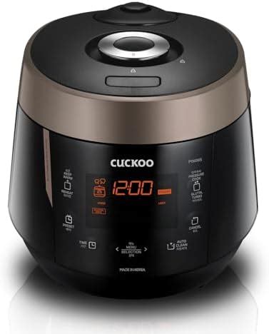 Cuckoo Crp P S Cup Uncooked Pressure Rice Cooker Menu