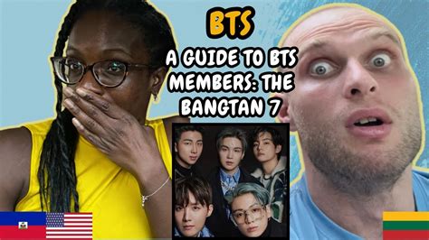 Bts 방탄소년단 A Guide To Bts Members The Bangtan 7 Reaction First