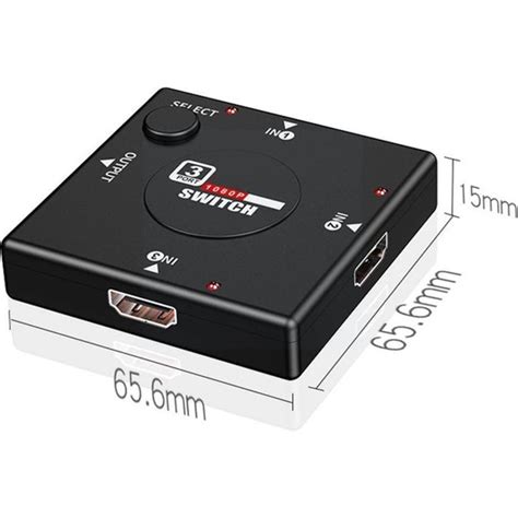 Aogo 3 Port HDMI Switch HDMI Seçici 3 Giriş 1 Çıkış HDMI Fiyatı