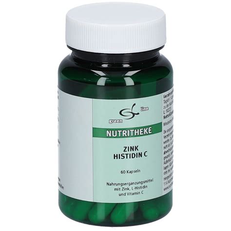 Green Line NUTRITHEKE ZINK HISTIDIN C 60 St Shop Apotheke