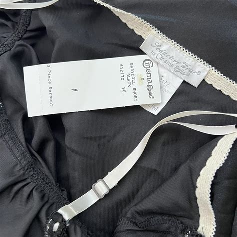 Seductive Wear Black Lingerie Slip Y K Lingerie Depop