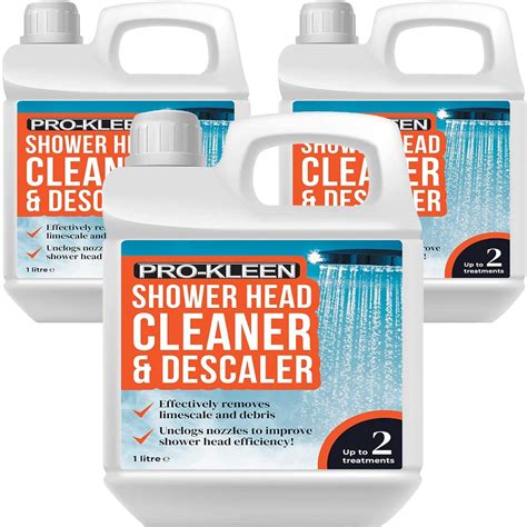Shower Head Cleaner and Descaler