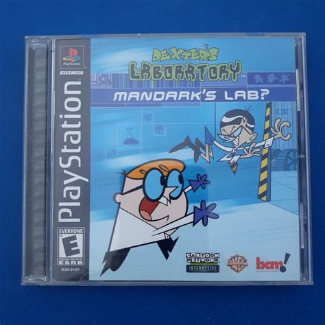 Dexters Laboratory Mandarks Lab 2002 Ps1 Playstation Black Label