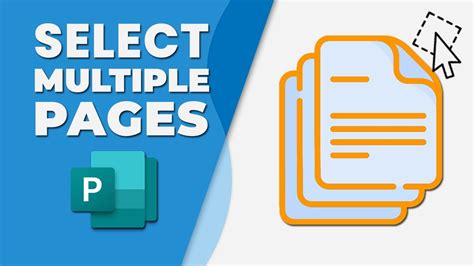 How To Select Multiple Pages In Publisher YouTube