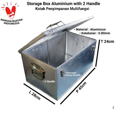 Jual Tool Box Besar Aluminium Kotak Penyimpanan Perkakas Peralatan