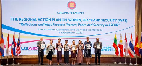 ASEAN Launches Plan To Promote Womens Security In Southeast Asia WPS